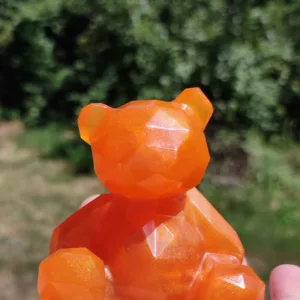 Ourson 3D orange